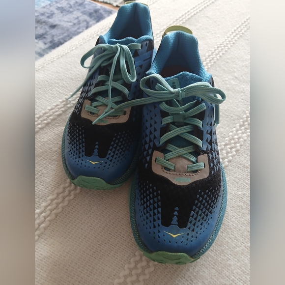Hoka One One Shoes - Hoka One One Speed Instinct 2  Blue Aster Trail Running Shoes Sneakers Size 8.5